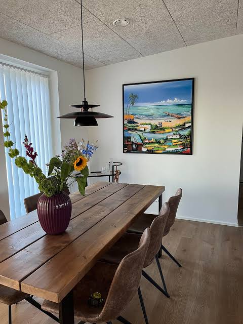 Krig og Fred - Shu-bi-dua - Steen Karlsen - Kunsttryk på lærred