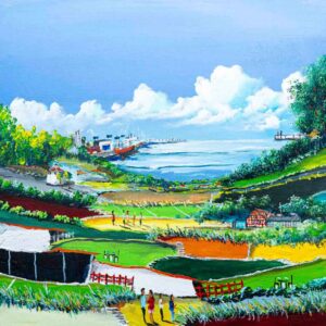 “Frederikshavn 2024” - Kunsttryk på lærred af Steen Karlsen